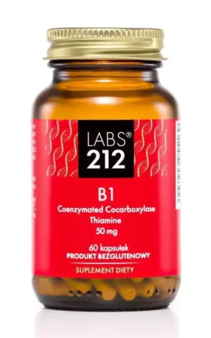 Labs212 B1 Cocarboxilază coenzimată (vitamina B1) 60 capsule