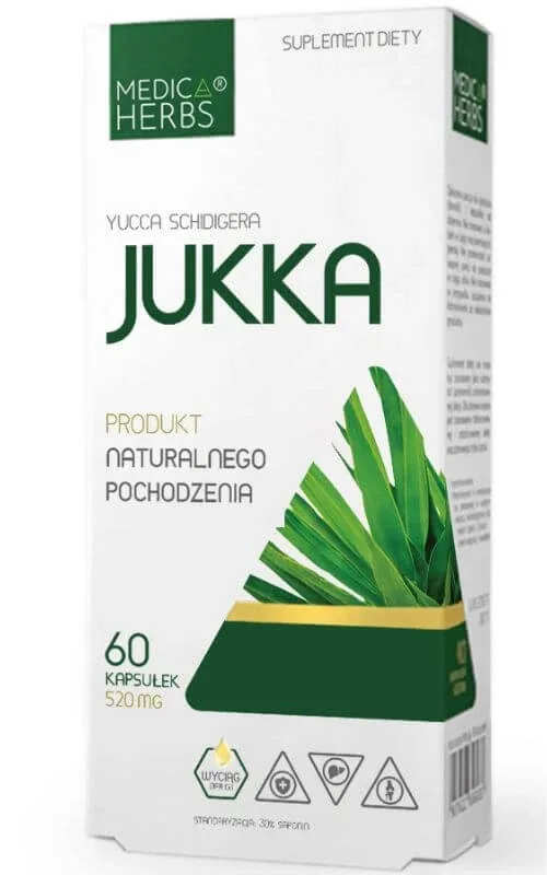 Yucca 520 mg - 60 capsule Medica Herbs — preț și oferte