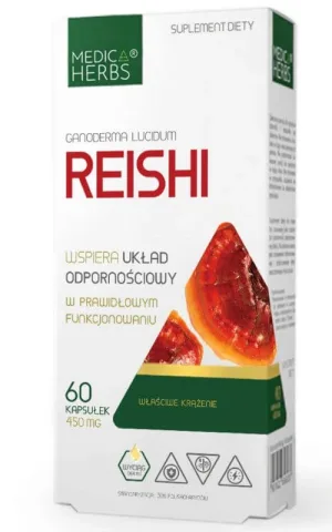 Reishi 450 mg 60 capsule MEDICA HERBS