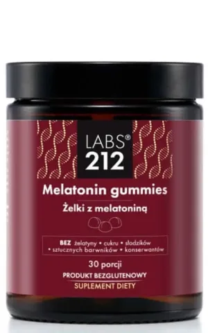 Labs212 Melatonin gummies (jeleuri cu melatonină) 30 buc.