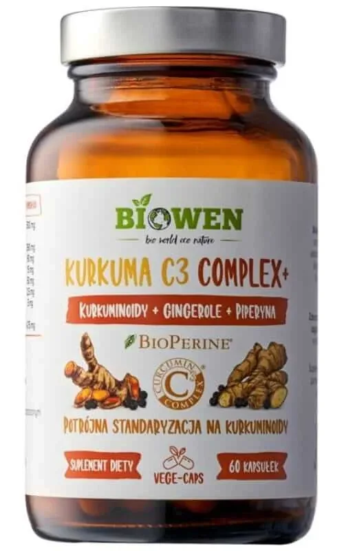Turmeric C3 Complex+ 60 capsule Biowen Biodio — preț și oferte