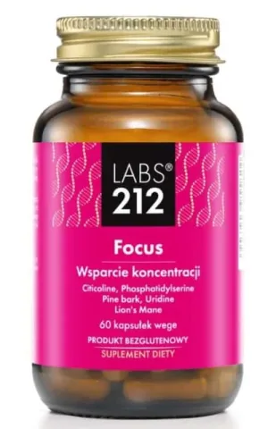 Labs212 Focus (suport pentru concentrare) 60 capsule