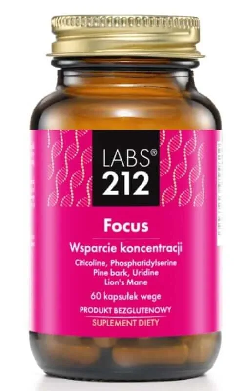 Labs212 Focus (suport pentru concentrare) 60 capsule — preț și oferte