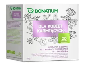 Bonatium Ceai pentru femeile care alăptează fix, 20 pungi
