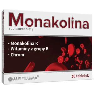Monacolin, 30 comprimate