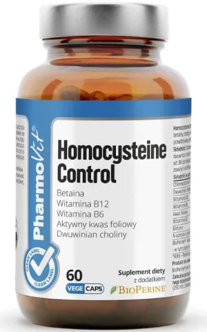 Controlul homocisteinei 60 capsule Pharmovit Clean Label