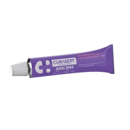 Gel parodontal cu acid hialuronic si clorhexidina ADS DNA Hyalu Pro, 30 ml, Curasept — preț și oferte