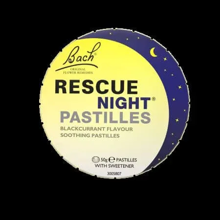 Dropsuri fara zahar, Bach Original Night, 50 g, Rescue Remedy — preț și oferte