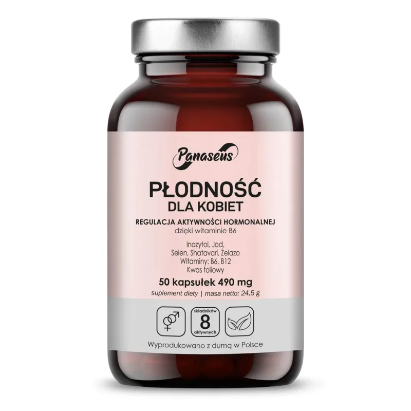 Panaseus Fertilitate pentru femei, 50 capsule — preț și oferte