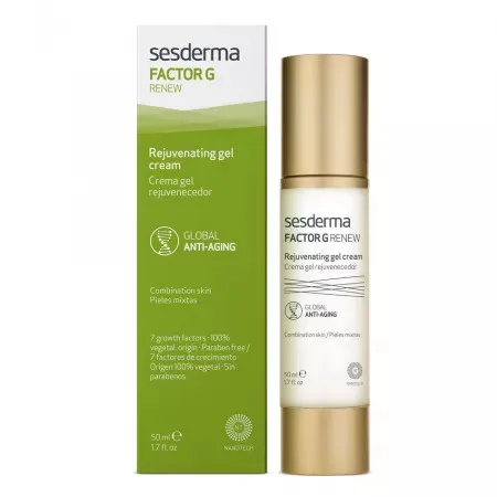 Gel-crema pentru ten mixt Factor G Renew, 50 ml, Sesderma — preț și oferte