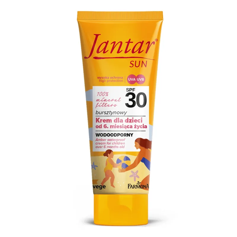 Farmona Jantar Sun, cremă burtisin pentru copii de la 6 luni, rezistentă la apă, SPF 30, 50 ml — preț și oferte
