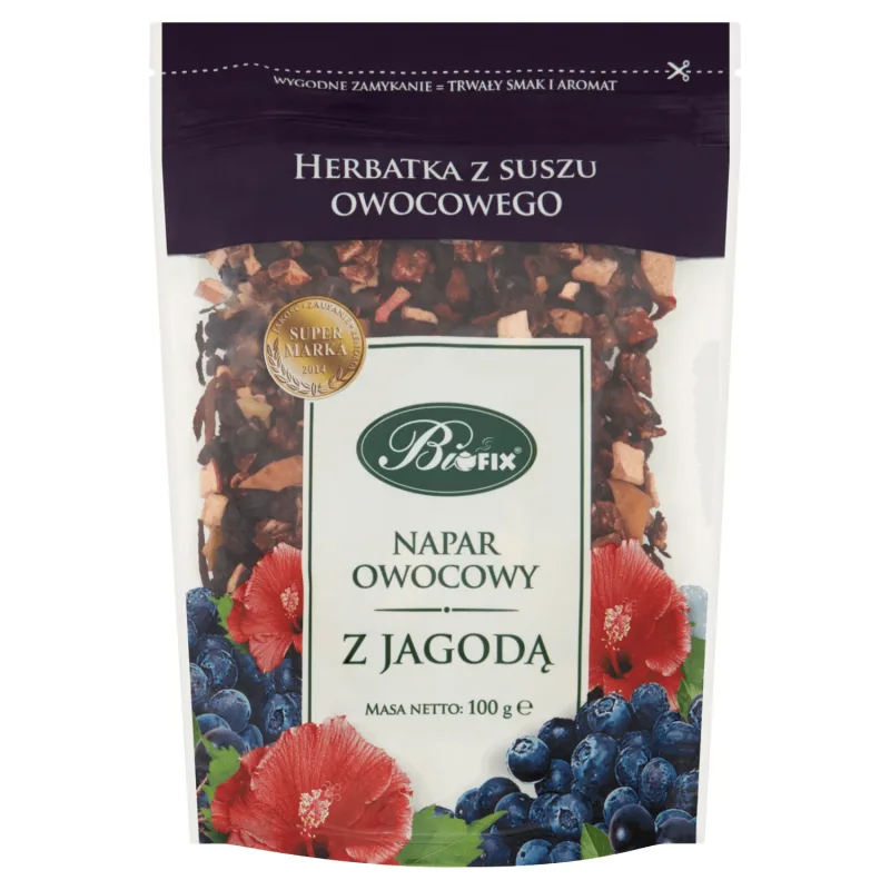 Bi Fix Infuzie de fructe cu afine, ceai de fructe uscate, 100 g — preț și oferte