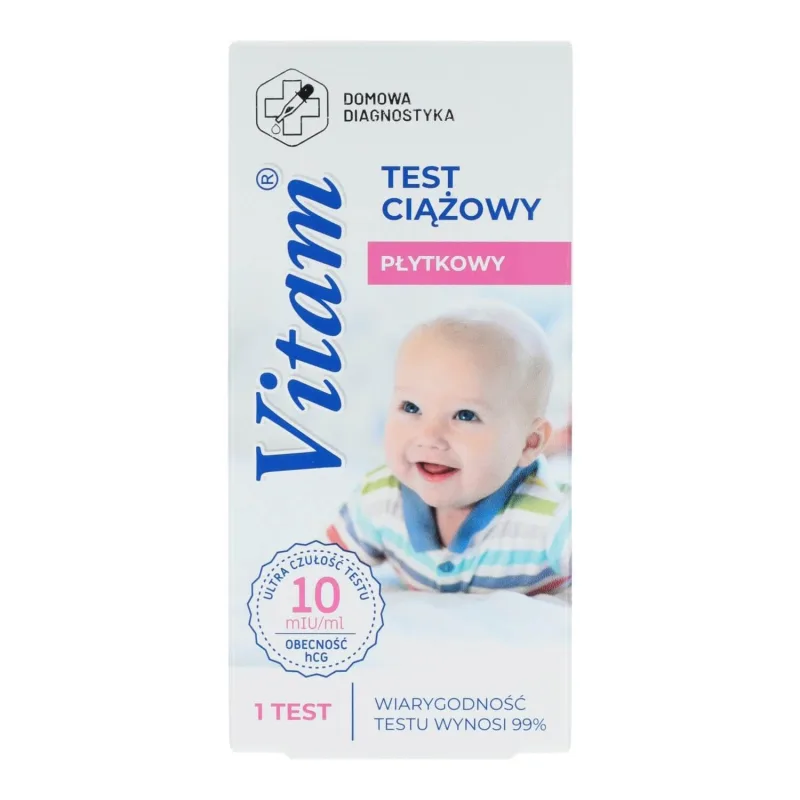 Vitam Test, întrebare 10mlU/ml, 1 buc - Termen lung! — preț și oferte