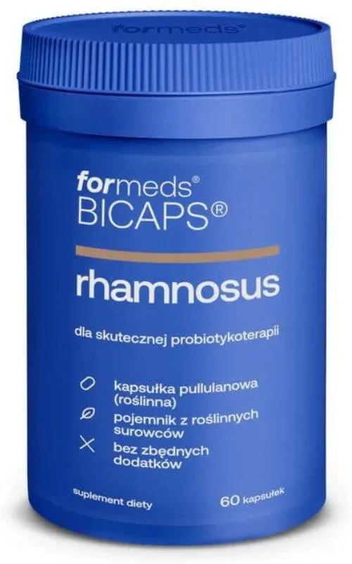 Bicaps Rhamnosus 60 capsule Formeds — preț și oferte
