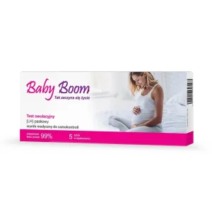 Test de ovulație (LH) Test cu bandă Baby Boom 5 unități