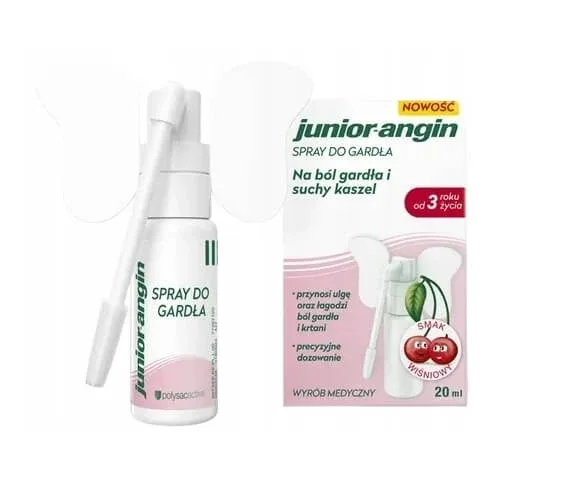 Spray pentru gât Junior-Angin de la vârsta de 3 ani, 20 ml KLOSTERFRAU — preț și oferte