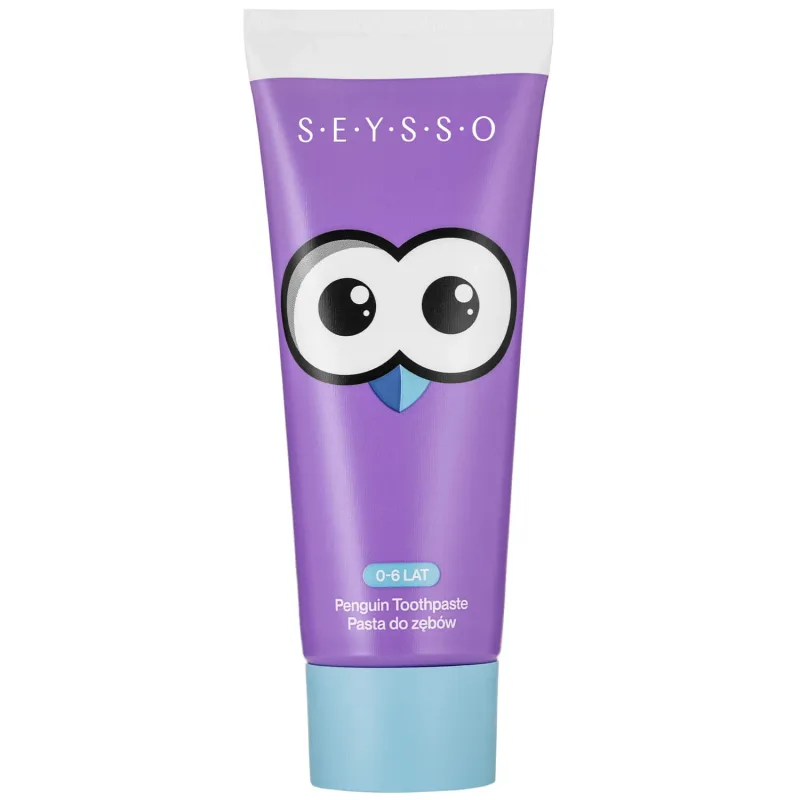Seysso Kids Penguin, pastă de dinți pentru copii cu fluor, 0-6 ani, 75 ml AMBALAJ CONTAMINAT — preț și oferte