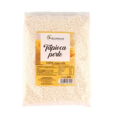 Tapioca perle, 500 g, EcoNatur — preț și oferte