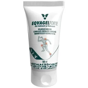 Gel calmant si relaxant Eqvagel Forte, 50 ml, Pasteur