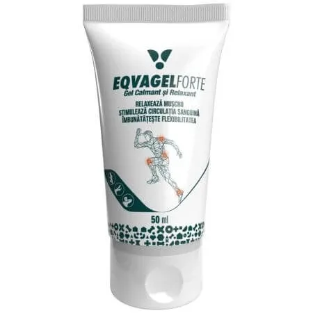 Gel calmant si relaxant Eqvagel Forte, 50 ml, Pasteur — preț și oferte