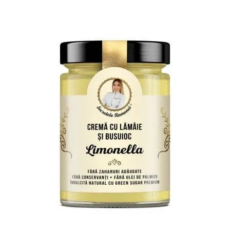 Crema cu lamaie si busuioc Limonella Secretele Ramonei, 350 g, Remedia — preț și oferte