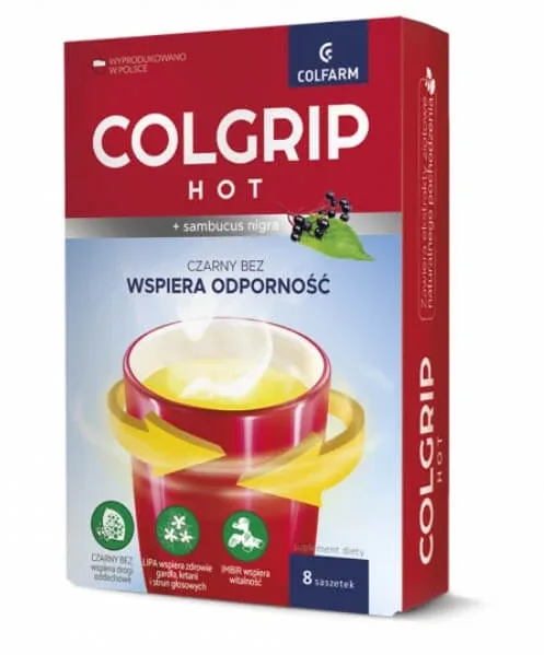 Colgrip Hot 8 pliculețe — preț și oferte