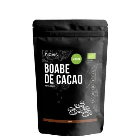 Boabe de cacao intregi, 250 g, Niavis — preț și oferte