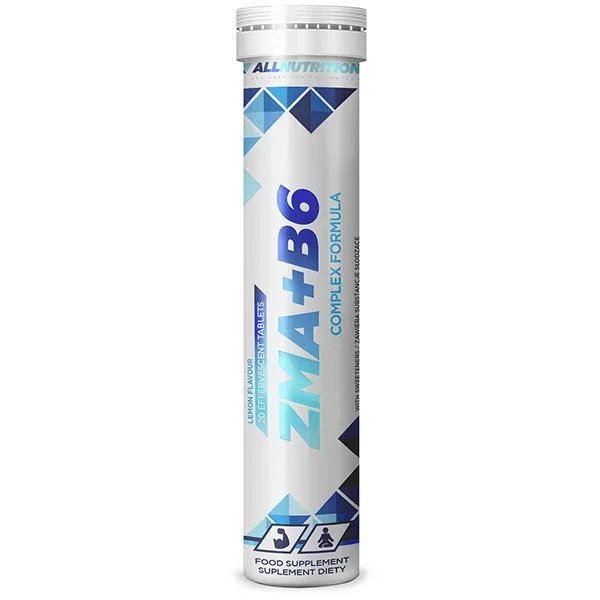 Allnutrition ZMA+B6, aromă de lămâie, 20 comprimate efervescente — preț și oferte