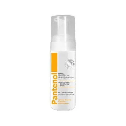 Pantenol spumă calmantă pentru față și corp 150ml — preț și oferte