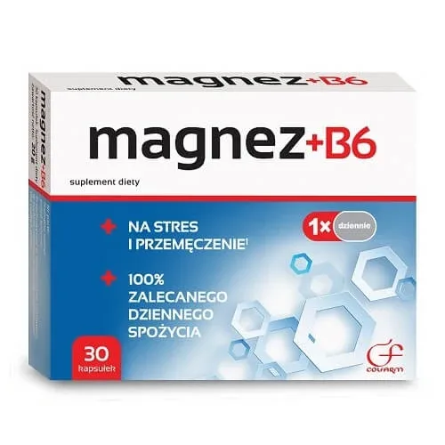 Magneziu + B6 30 capsule — preț și oferte