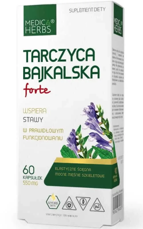 Baikal Tiroida forte 550mg, 60 capsule Medica Herbs Medica - Pro Natura — preț și oferte