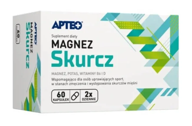 Apteo Magnesium Skurcz, 60 capsule — preț și oferte