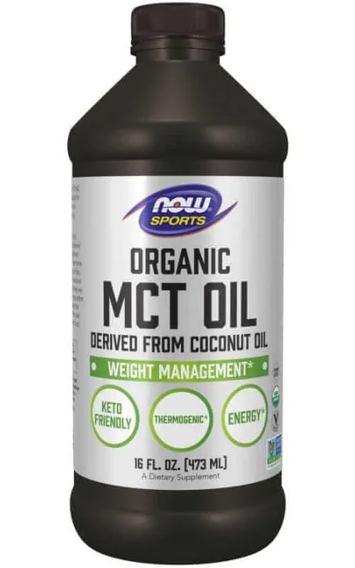 Ulei MCT neparfumat (473 ml) NOW Foods — preț și oferte