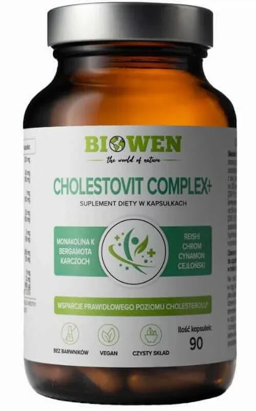 Cholestovit Complex+ 90 capsule Biowen Biodio — preț și oferte