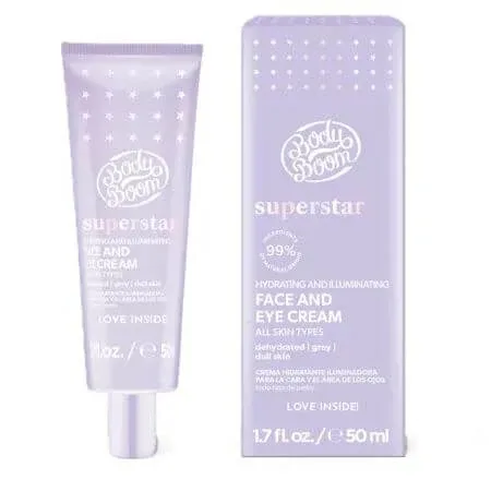 Crema hidratanta si iluminatoare pentru fata si ochi Superstar, 50 ml, BodyBoom — preț și oferte