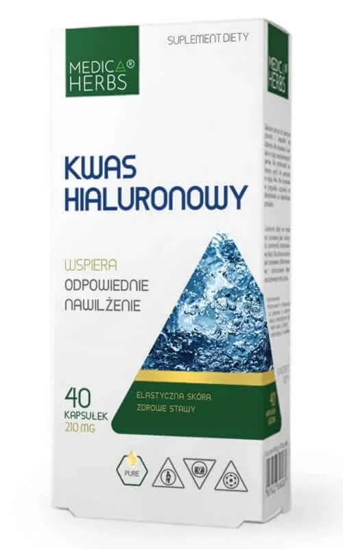 Acid hialuronic 210mg, 40 capsule Medica Herbs — preț și oferte