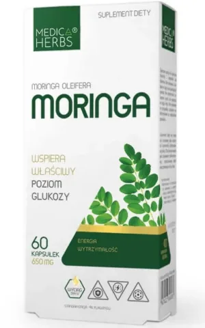 Moringa 650mg, 60 capsule Medica Herbs