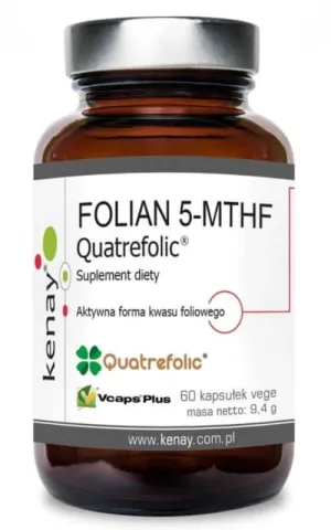 FOLATE 5-MTHF (acid folic activ) Quatrefolic® (60 capsule) Kenay