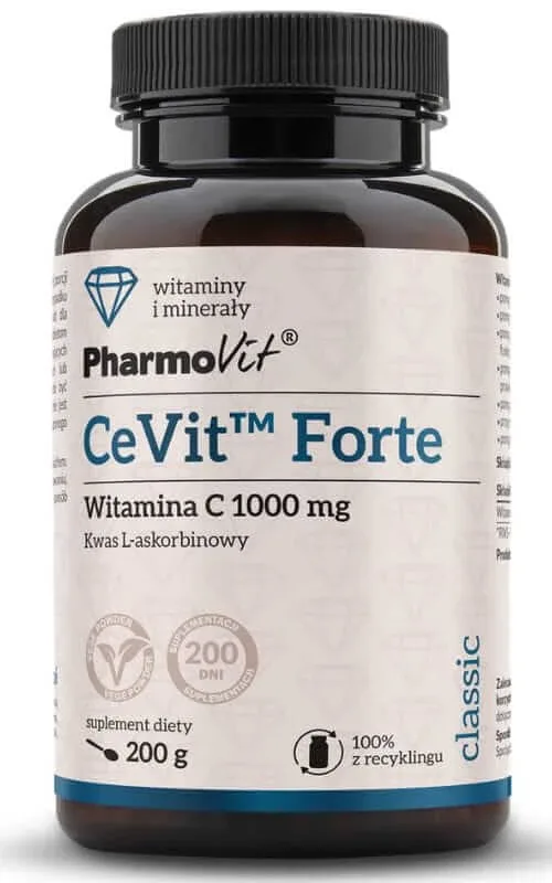 CeVit Forte Vitamina C 1000 mg 200 g Pharmovit Classic — preț și oferte