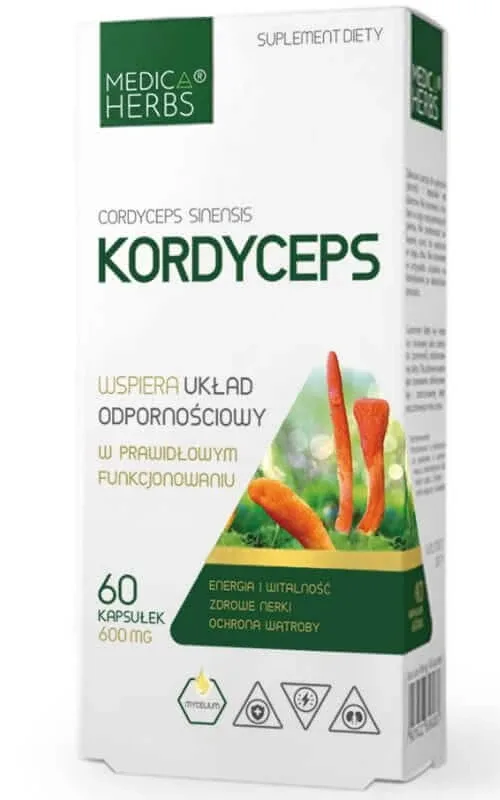 Cordyceps 60 capsule Medica Herbs — preț și oferte