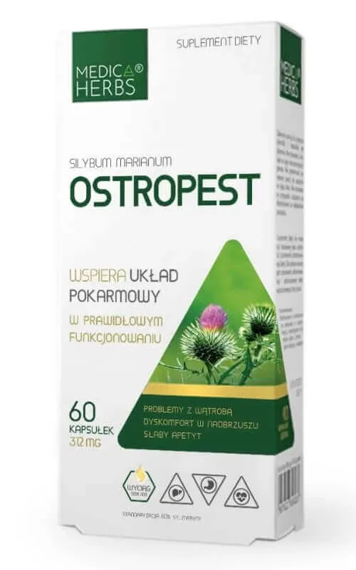 Thistle 312mg, 60 capsule Medica Herbs — preț și oferte