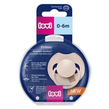 LOVI Suzeta Prime Nude 0-6 luni – Silicon Dinamic, 1 Bucata — preț și oferte