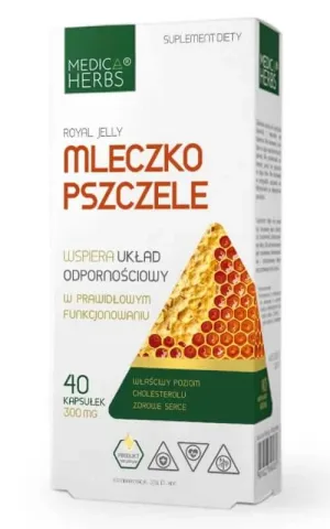 Jeleu regal 300mg, 40 caps Medica Herbs