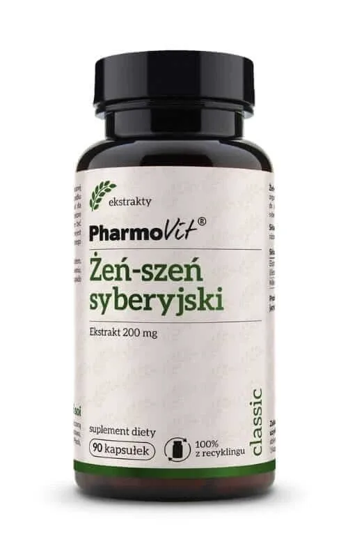 Extract de ginseng siberian 200 mg (90 capsule) Pharmovit Classic — preț și oferte