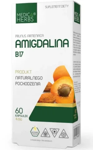 Amigdalin B17 4mg 60 capsule Medica Herbs