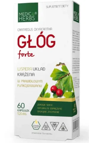 Hawthorn Forte 60 capsule Medica Herbs