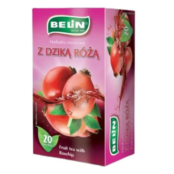 Belin Ceai de fructe cu măceșe, 2 g x 20 pliculețe — preț și oferte