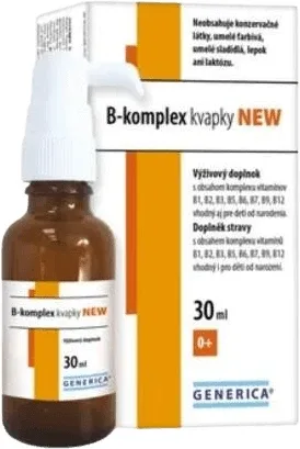 Generica B-complex picături pentru copii de la naștere 30 ml — preț și oferte