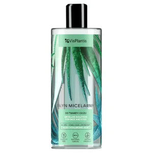 Vis Plantis Herbal Vital Care, Loțiune micelară pentru față și ochi, aloe vera și acid hialuronic, 500 ml