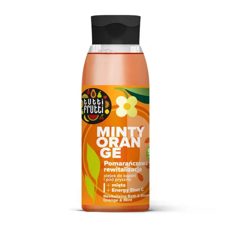 Farmona Tutti Frutti Ulei revitalizant pentru baie și duș Pomaracza i Mita + Energy Shot C, 400ml — preț și oferte
